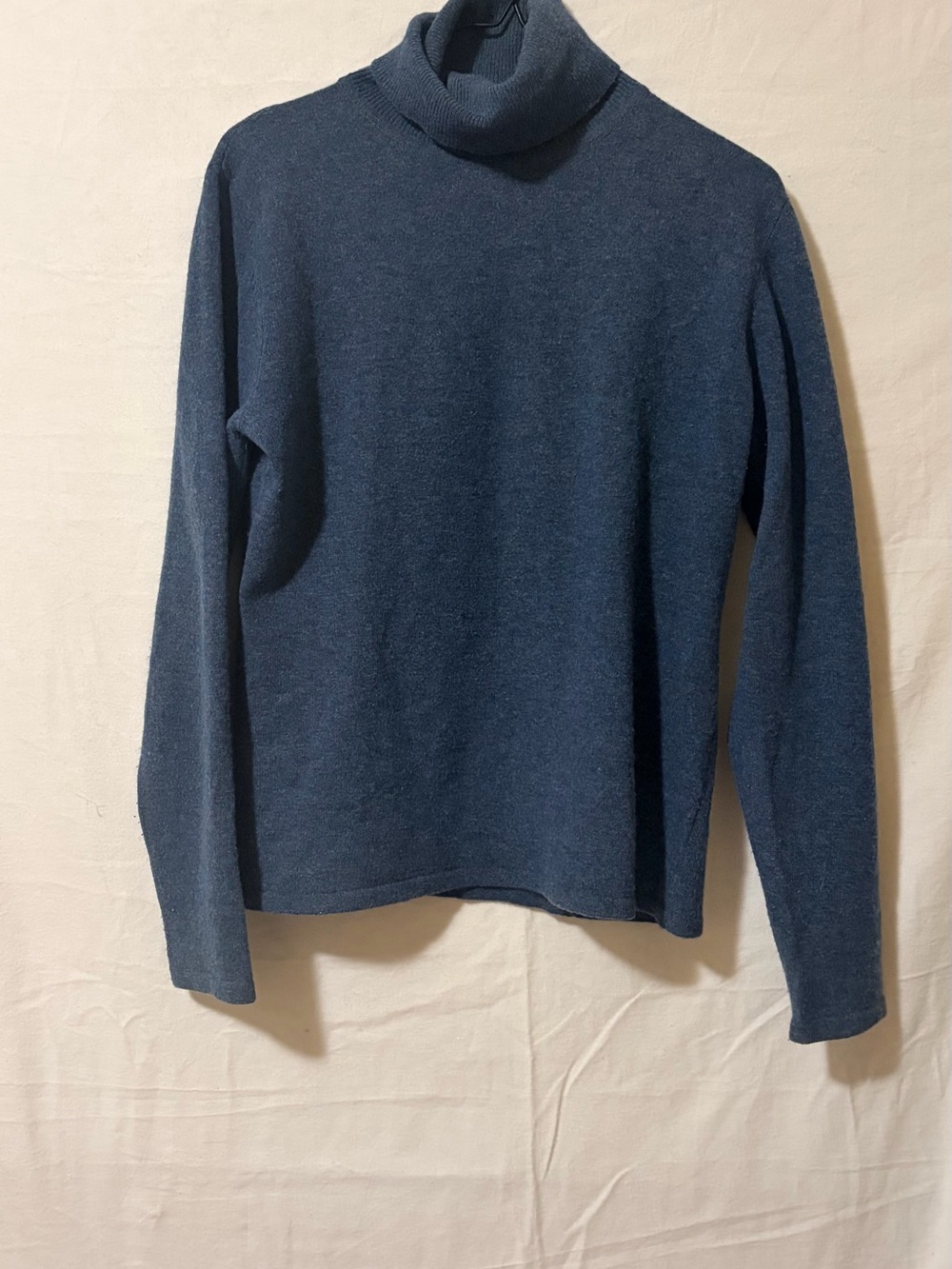 Ralph Lauren Turtleneck Sweater in Navy Blue Wool